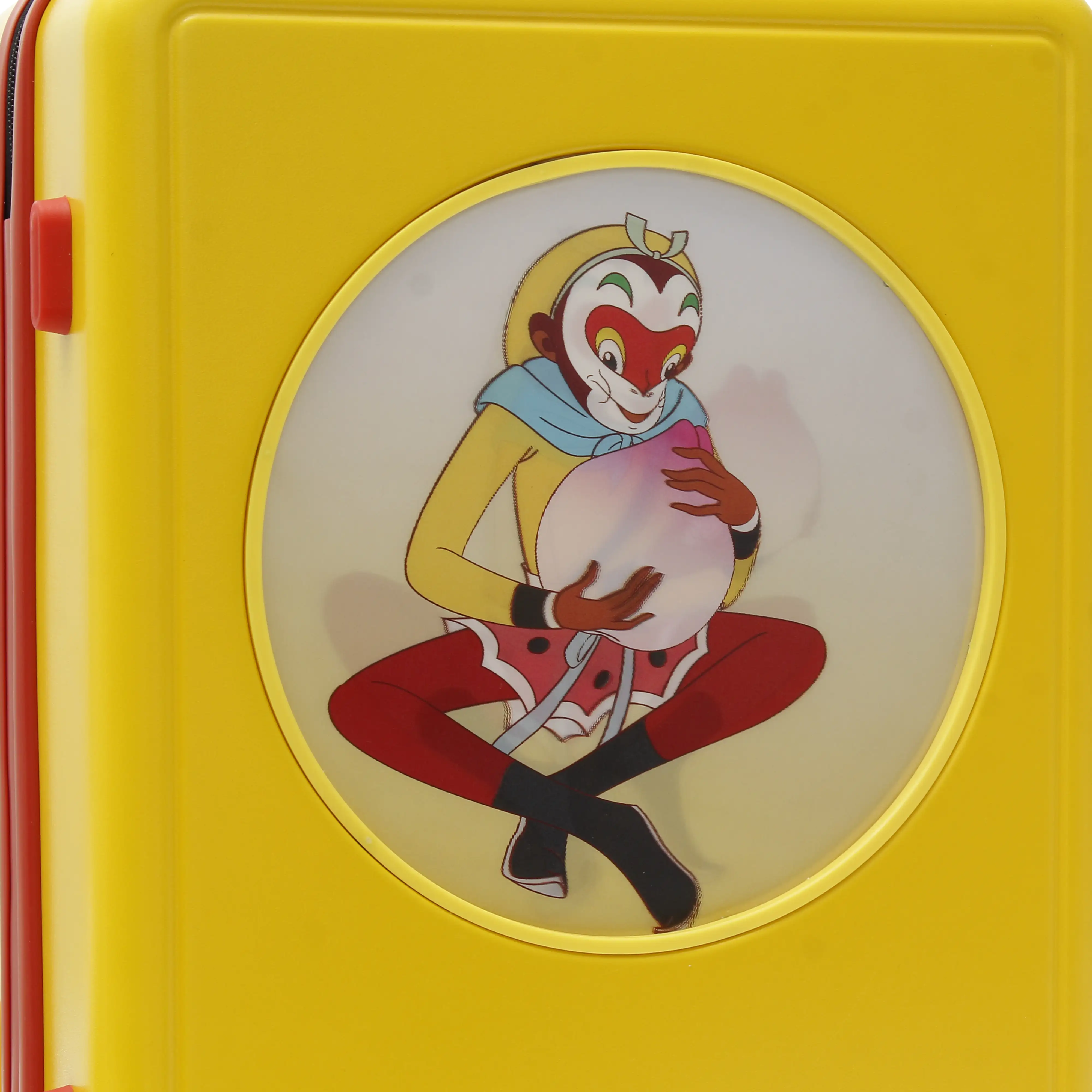 A SLIDE REVEALS, A SCENE TRANSFORMS