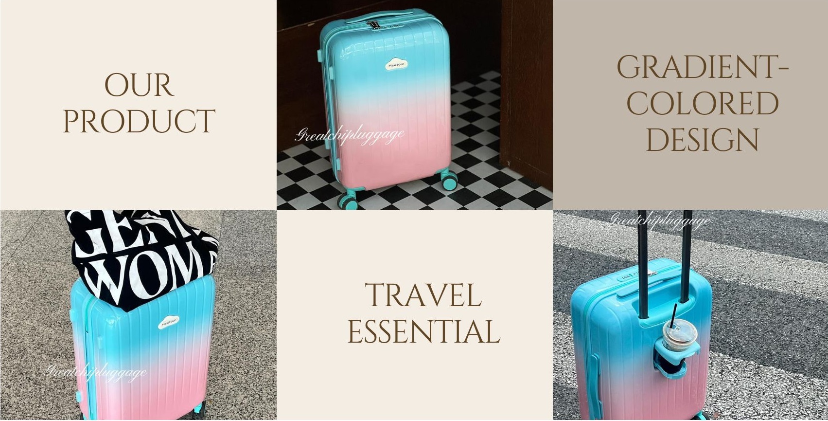 New Gradient Luggage Release